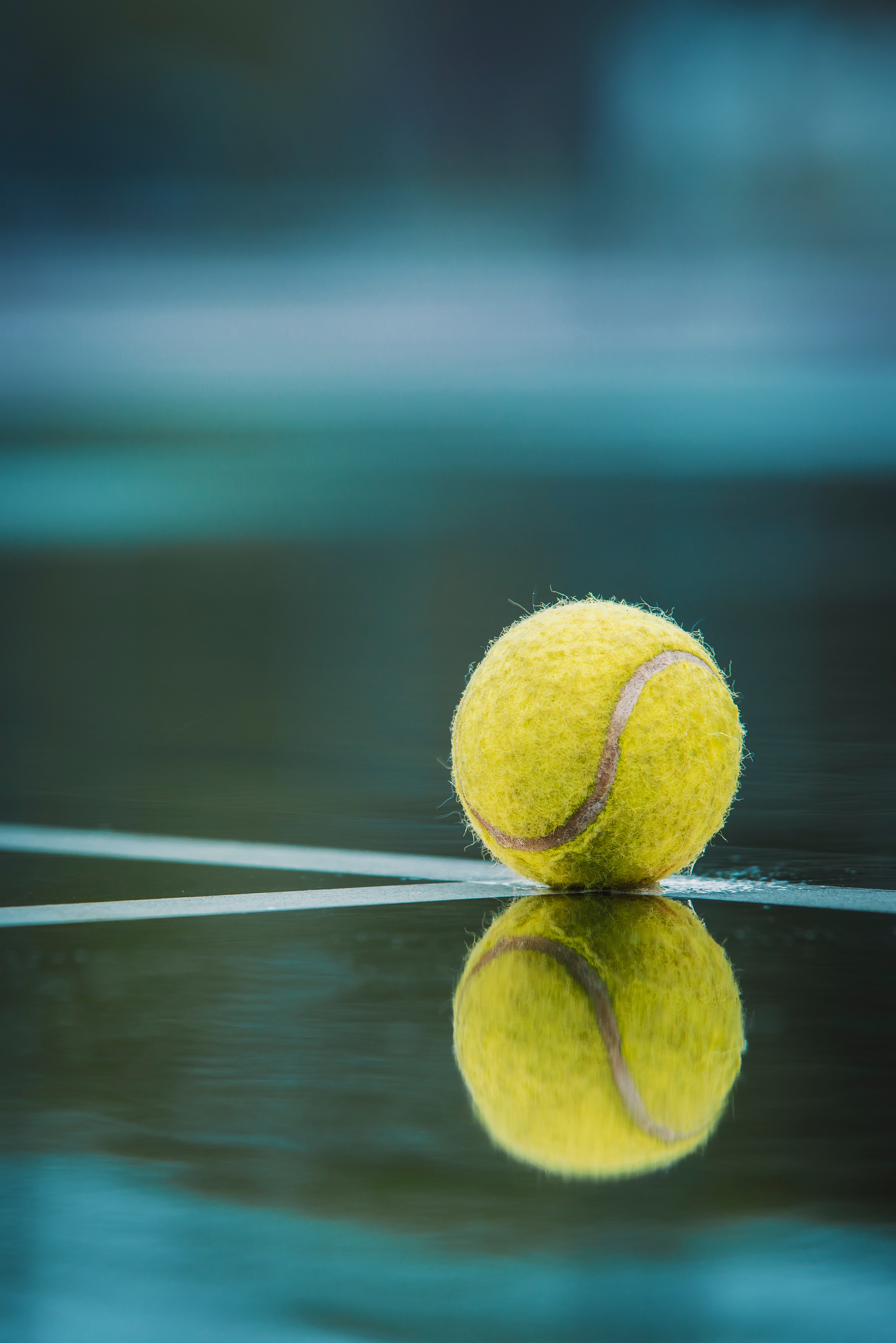 Photo tennis ball